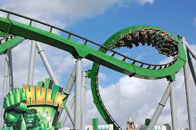 Incredible Hulk roller coaster