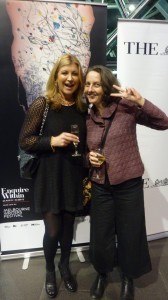 Me with fellow 'Emerging Blogger' Pepi Reynolds