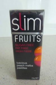 Slim Fruits - Peach Melba flavour