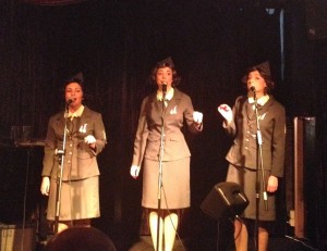 The Pacific Belles performing at The Paris Cat in Melbourne